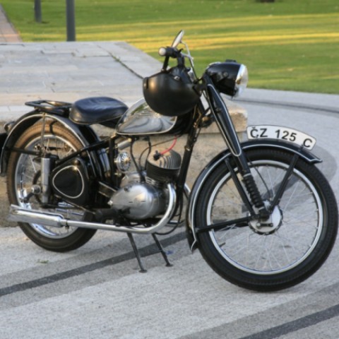 ČZ 125C r.v. 1952